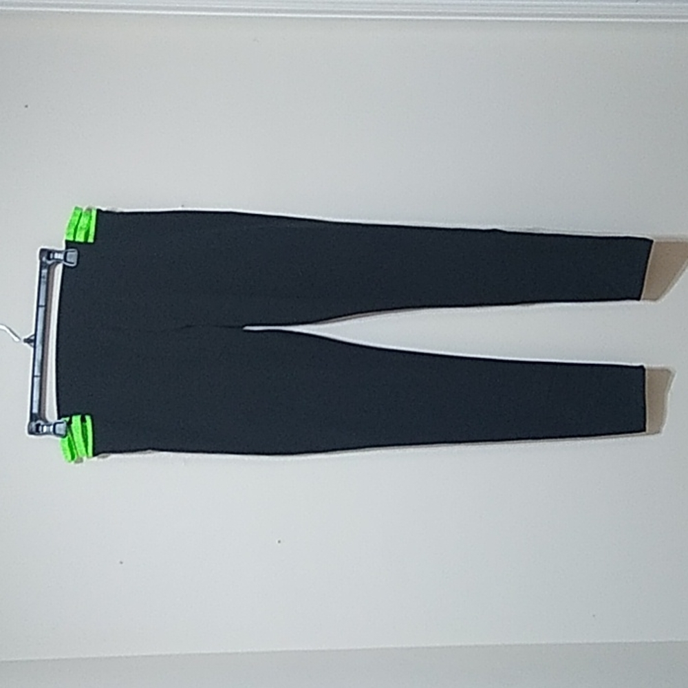 Victoria's Secret Black and Green Leggings